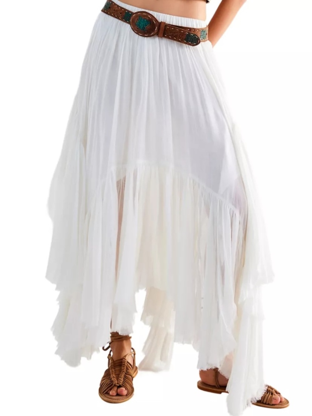FP One Clover Skirt, White, XL